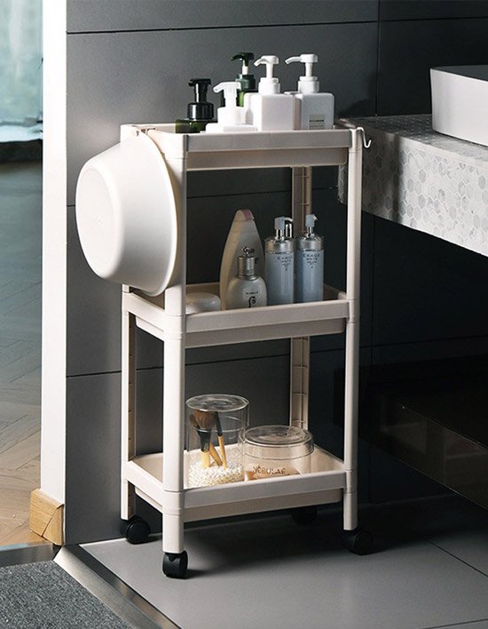 [모나코올리브]바비 3단 무빙 트레이