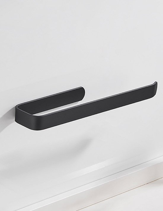 [모나코올리브]메탈라인 무타공 인테리어 알루미늄 키친타월걸이