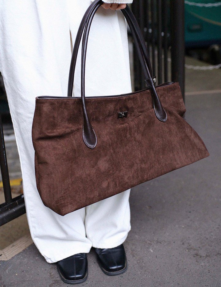 [데누]VENTO Bag [Suede Brown]