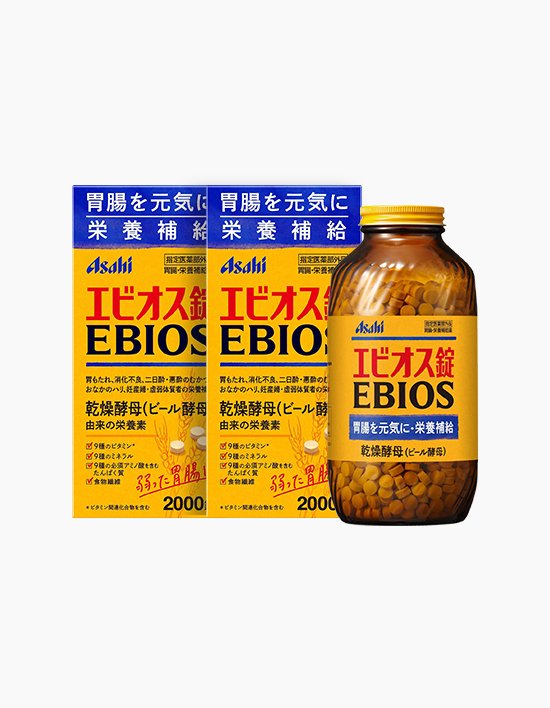 [아사히] 에비오스 맥주 효모 캡슐 2000정 (x 2개)