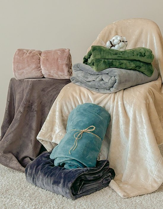 [드리울] 극세사 밍크 두꺼운 겨울용 담요 블랭킷 S/M/L/XL 32종 (택1)