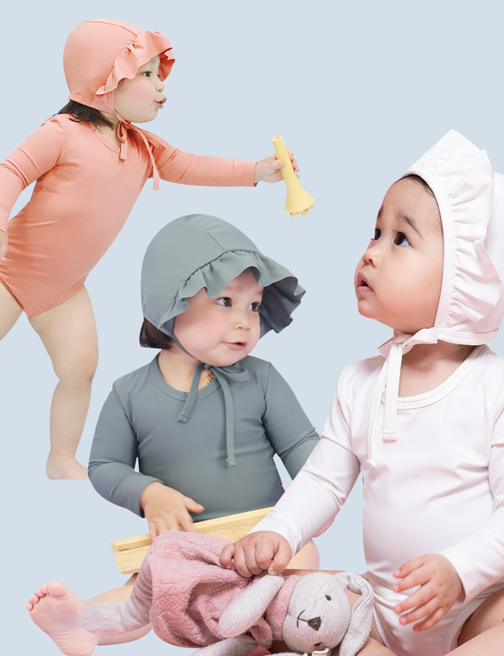 [메르베] 멜로우 래쉬가드 스윔슈트세트 6종 (택1)