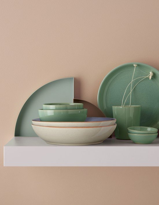 [덴비] 헤리티지 컬러 플레이트 세트 디너 (2P) 2종 택(1)