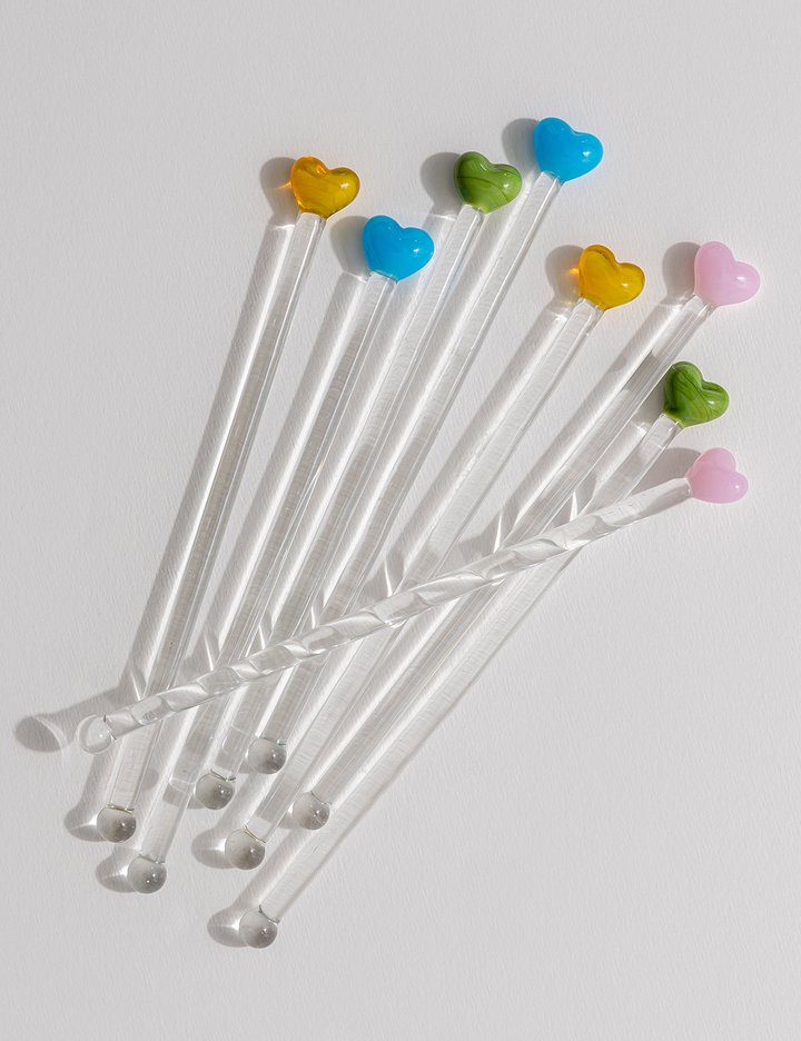 [쓰임] 하트 머들러 4p (4color)