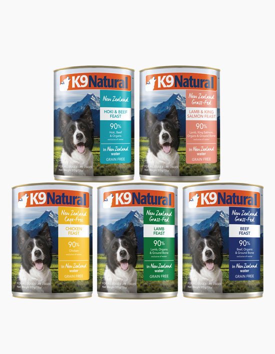 [K9 Natural] 강아지 주식캔 370g