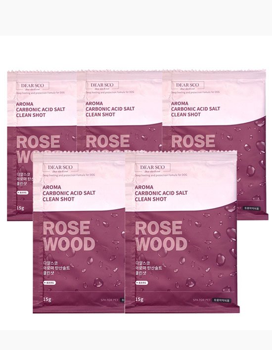 [디얼스코] 아로마 탄산솔트 클린샷 로즈우드 15g