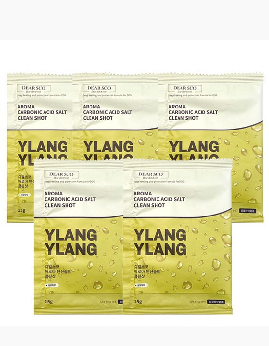 [디얼스코] 아로마 탄산솔트 클린샷 일랑일랑 15g