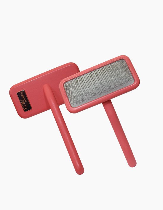 [아이그룸] 아이리스 핑크우드 슬리커 브러쉬 M/L