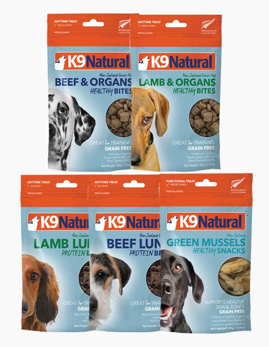 [K9 Natural] 강아지 동결건조간식 5종