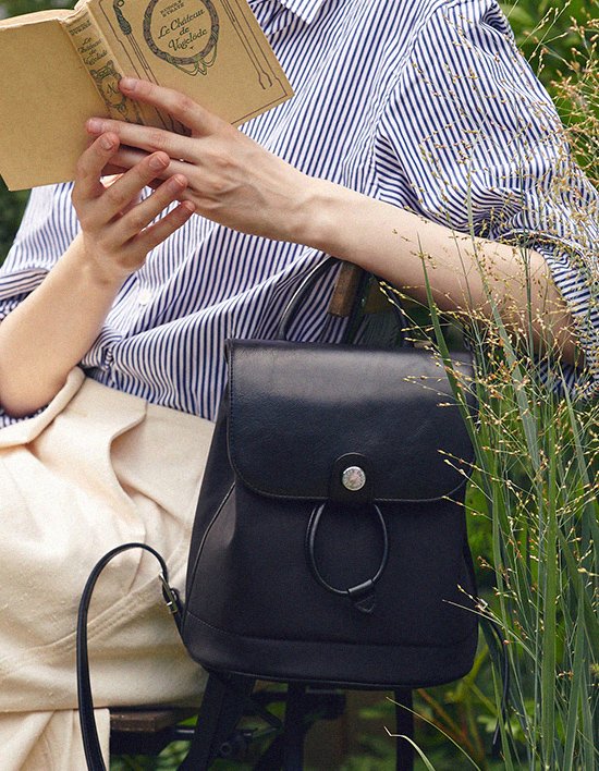 [드메이커] 주르 나일론 백팩-블랙 (black)