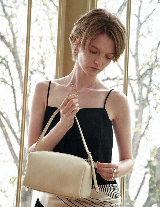 [드메이커] 우디 미니백-아이보리 (ivory)