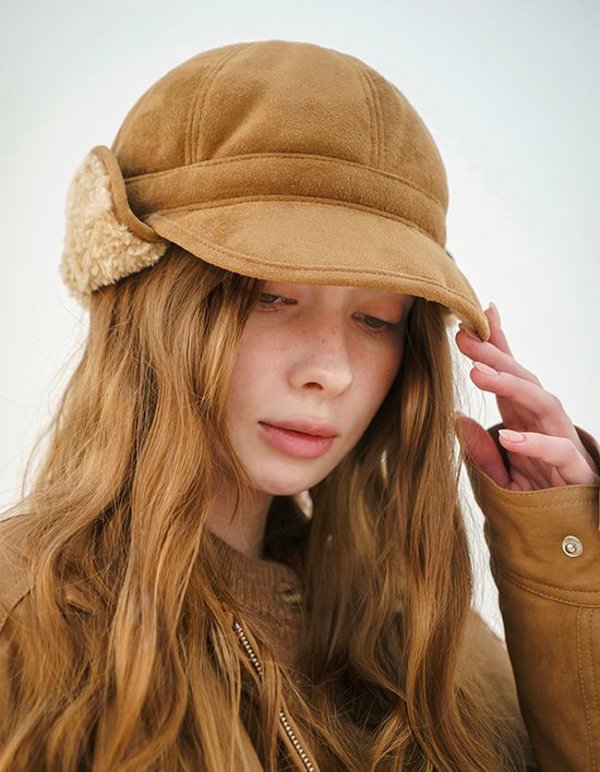 [미민] 셰이프 이어머프 캡 2종(택1)