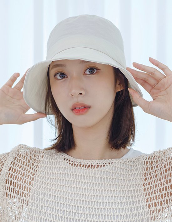 [미민] 샤롯 면 버킷햇 2종(택1)
