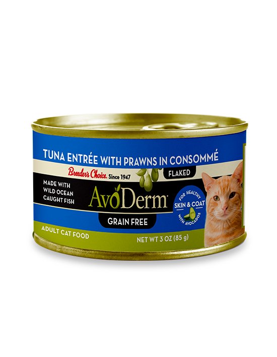 [아보덤] 그레인프리 참치&새우 고양이 주식 캔 (85gx24개) (1박스)