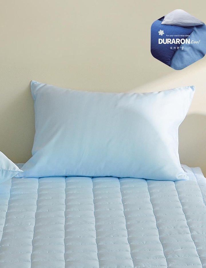 [아망떼] 듀라론100% 시베리아 냉감 2겹 베개커버 4종 (택1)