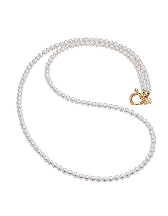 [타니바이미네타니] 셰이 인피니티 진주 롱 목걸이 (FREE)
