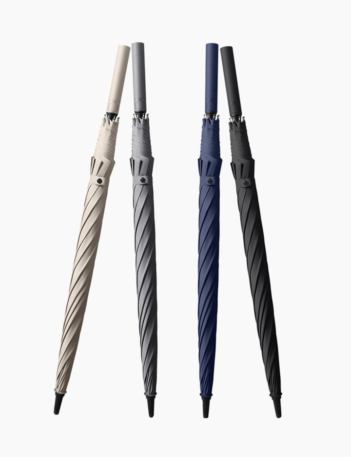 [포유렐라] 30인치  태풍 골프 대형 자동 장우산 4종 (택1)