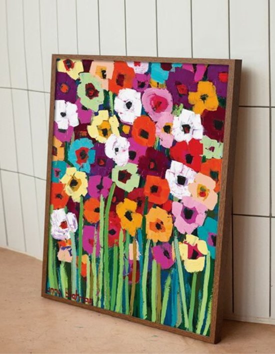 [세잔느화실] 플랜테리어 꽃그림 인테리어 Iris flowers