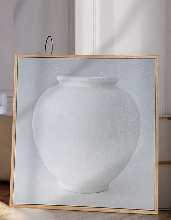 [세잔느화실] 달항아리 고급인테리어 프리미엄 펄 원목액자 4종 (택1)