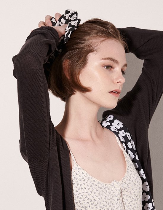 [비덜스트] 플라워 베이직 스크런치 2종 (택1)