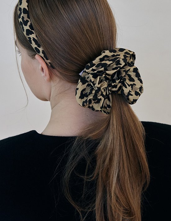 [비덜스트] 레오파드 빅 스크런치 2종 (택1)