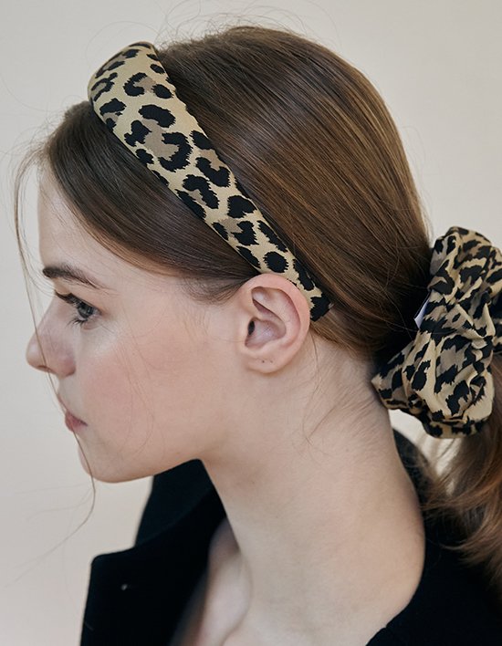 [비덜스트] 레오파드 베이직 헤어밴드 2종 (택1)
