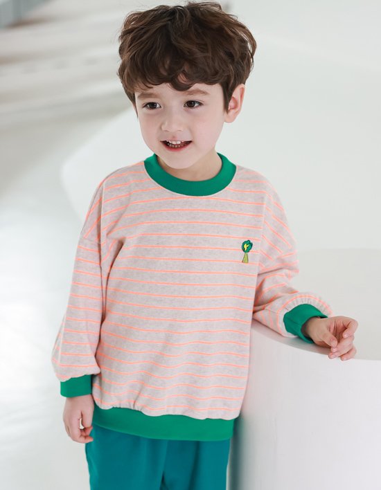 [유니엘] 제이드 맨투맨_오렌지