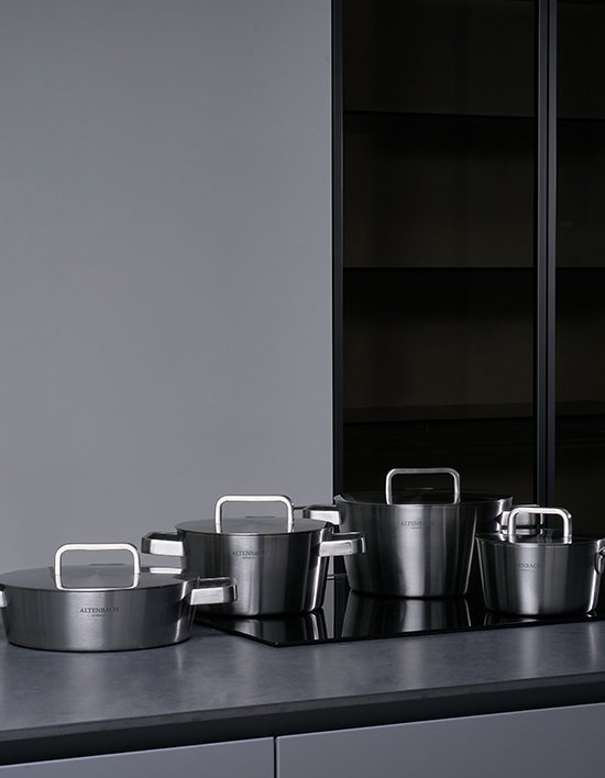 [알텐바흐] 아트리움 스테인리스 통5중 인덕션 냄비 6종 (택1)