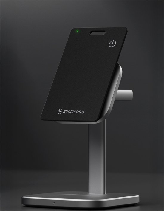 [신지모루] 무선충전 신지태그 카드 플러스 에어태그 캐리어찾기 위치추적기