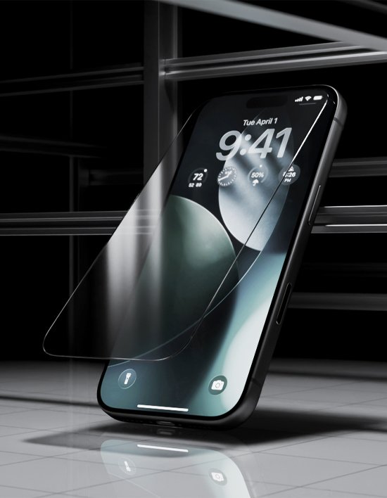 [신지모루] 아이폰17 무반사 AR 프로 하이포지션 강화유리 액정보호필름 부착틀 제공