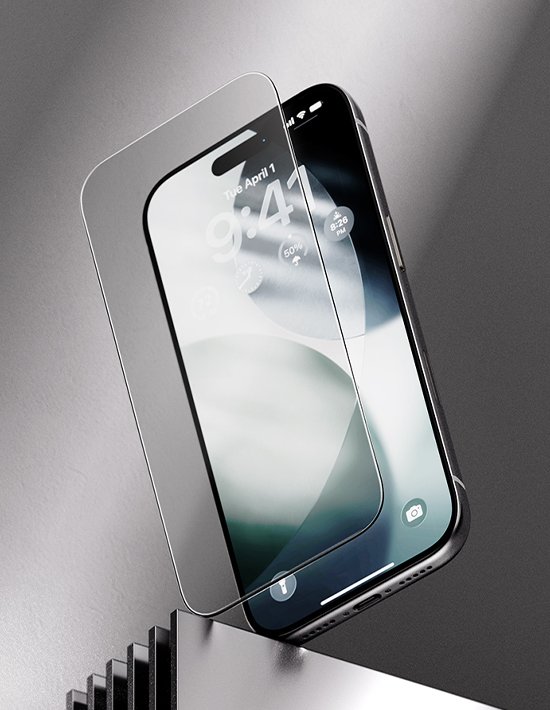 [신지모루] 지문인식 2.5Dx 강화유리 0.2mm 슬림 액정 필름 2매 (아이폰/갤럭시)