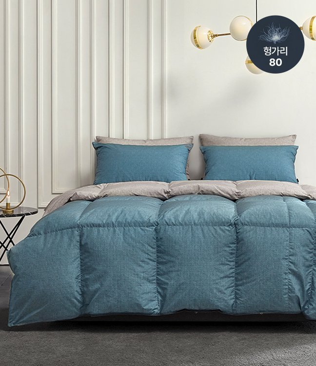 [파르페by알레르망] 포르테 알러지케어 헝가리80 구스 차렵이불 7종 (택1)