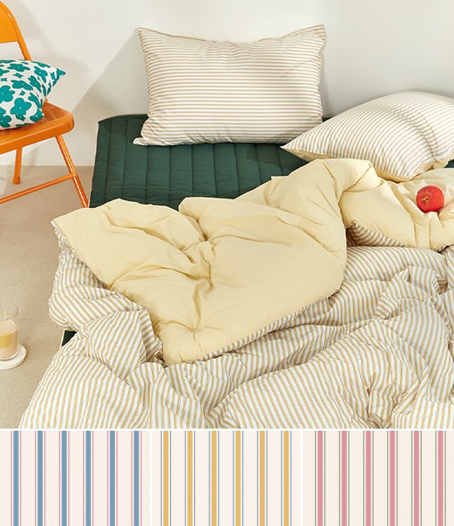 [파르페by알레르망] 아크 60수 고밀도 바이오워싱 차렵이불 18종 (택1)