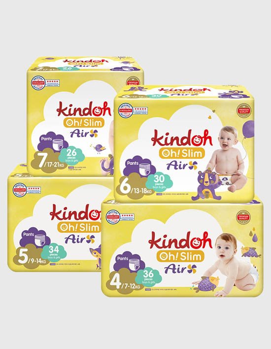 [킨도](팩) 킨도 오슬림 에어 팬티기저귀