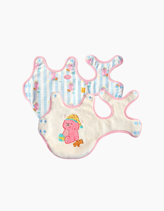 [마이플러피] 리버서블 노터치 똑딱 조끼