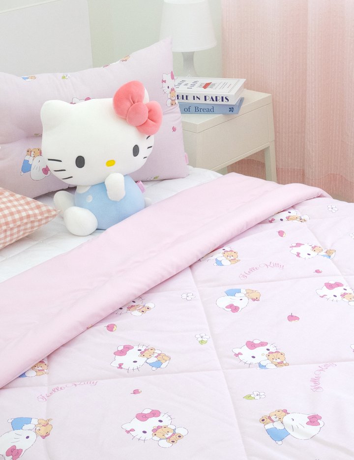 [나라홈데코] 산리오캐릭터즈 쿠로미,헬로키티 차렵이불 2종 (택1)