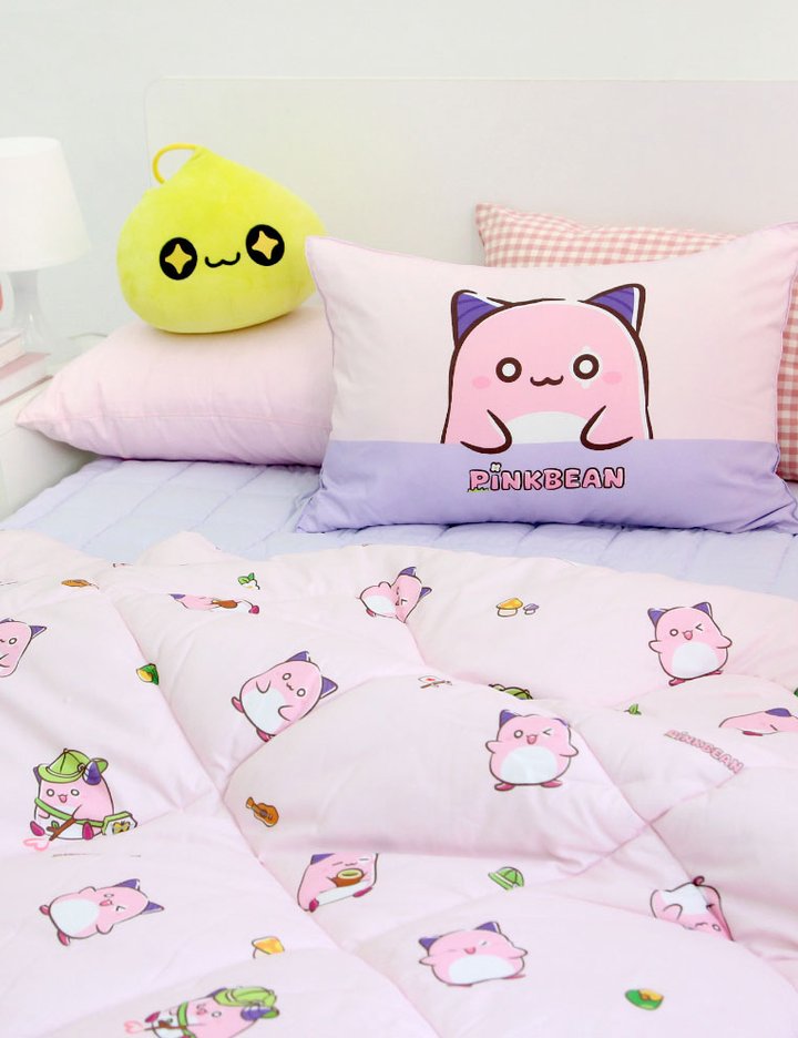 [나라홈데코] 메이플스토리 베개커버 차렵이불 침구세트 1종