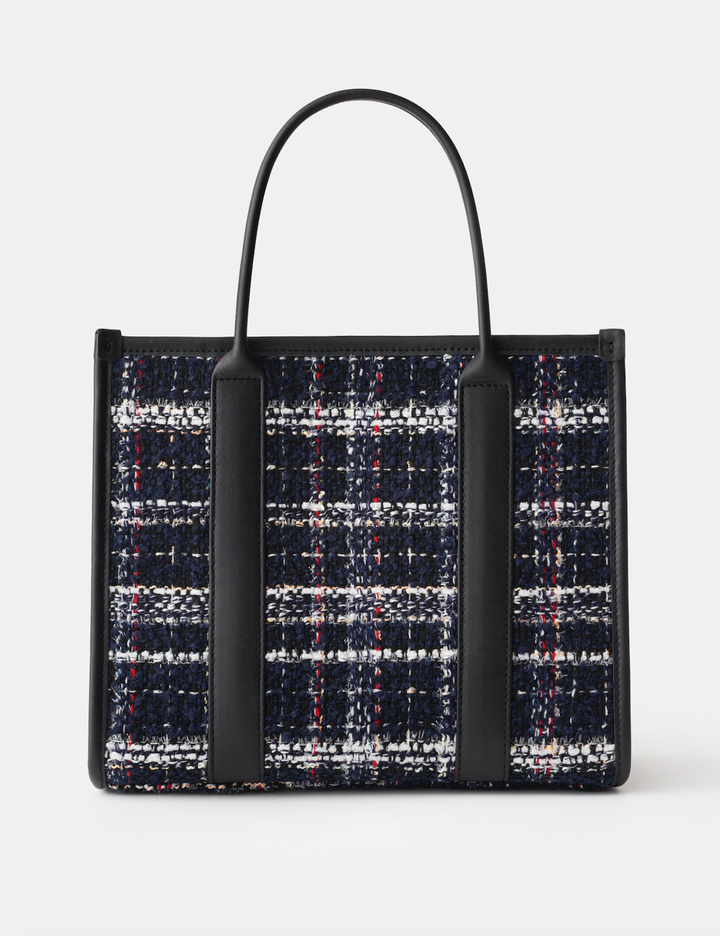 [델핀앤다프네] 트위드 토트백 (블랑쉬 블루)