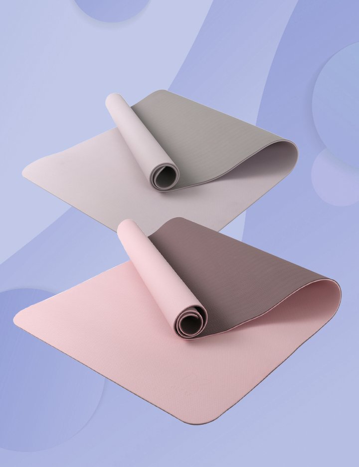 [아리프] TPE 와이드 6mm 요가매트(양면) 2종(택1)