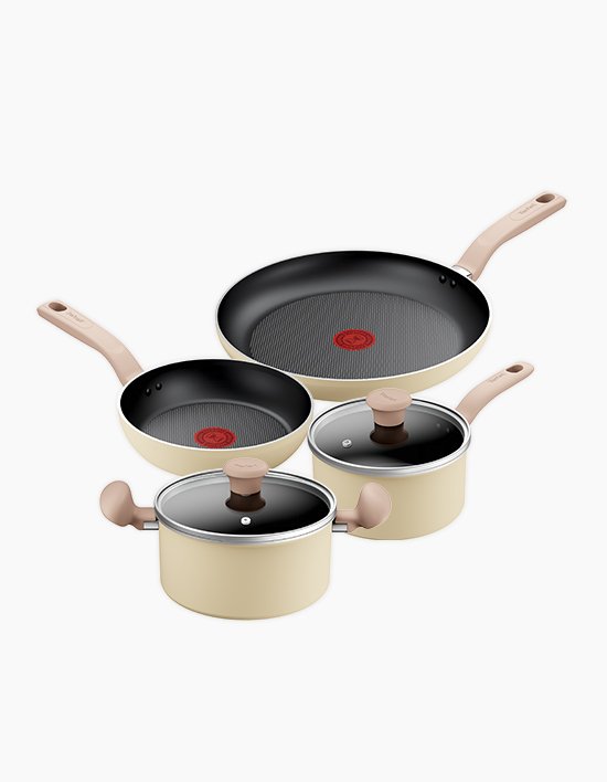 [테팔] 데이지 인덕션 프라이팬 냄비 4종 세트 (팬20+팬28+편수18+양수20) (팬20+팬28+편수18+양수20)