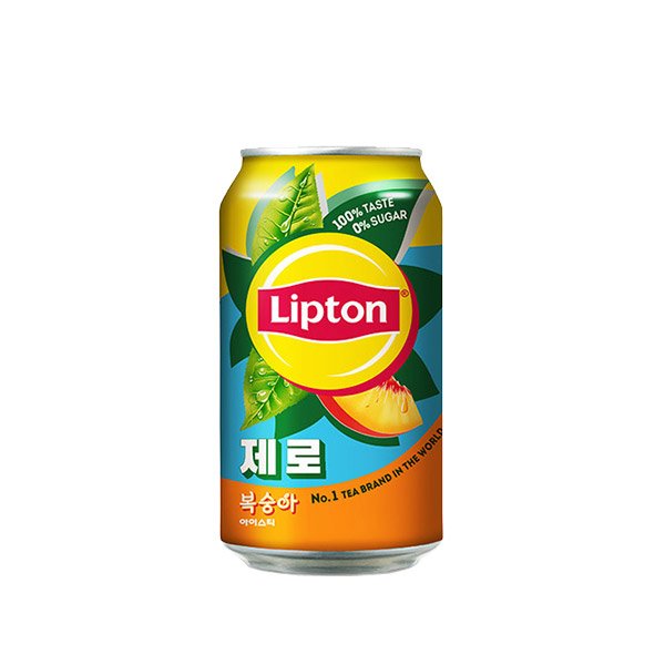[립톤] 아이스티 복숭아 제로 355mL x 24개