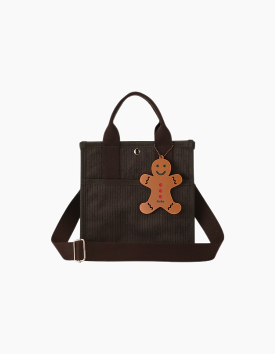 [아베크백] 조이백_코듀로이 브라운