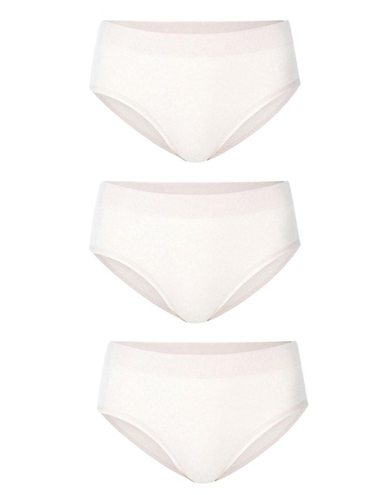 [호라호] (세트/1+1+1) 클래식 심리스 팬티 (white 3매입)