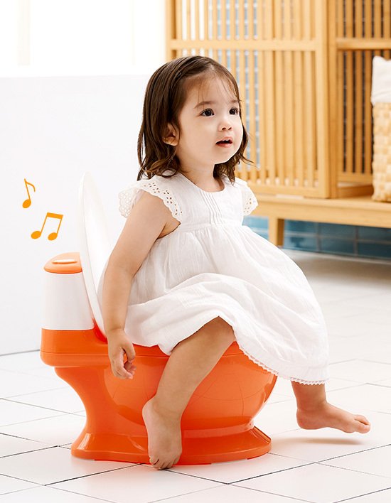 [아띠래빗] 사운드 푸쉬벨 배변훈련 아기변기 2종 (택1)