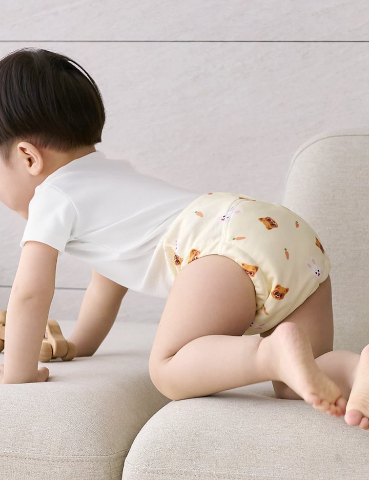 [아띠래빗] 순면 6중 배변훈련팬티 (4개입)