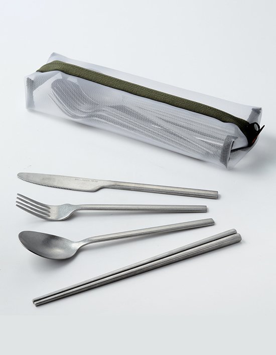 [벨락] 스텐 커트러리 4인 세트 (단품)