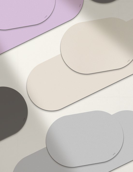 [하루의공간] 소프트 규조토 발매트 욕실/주방매트 12종 (택1))