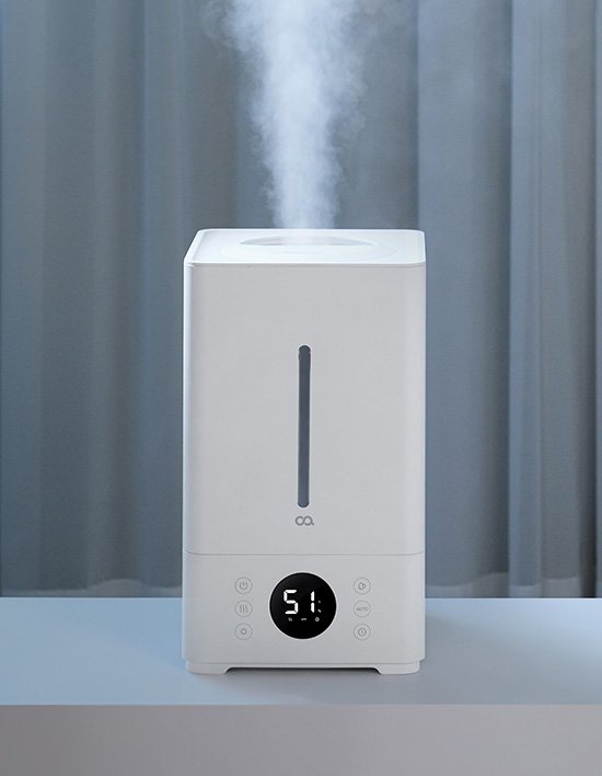 [오아] 도트플러스 대용량 복합식 가열식 가습기 5L /UV살균 램프 내장