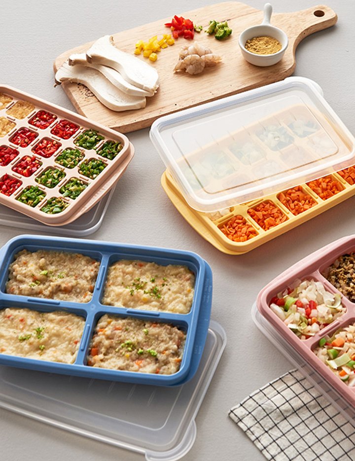 [이지앤프리] 단콩이 아이스쏙 이유식큐브 세트