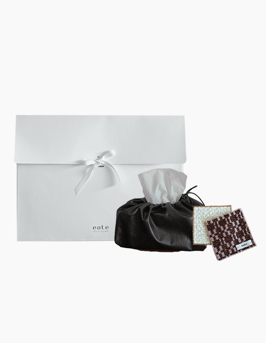 [이오테] 티슈케이스 & 티코스터 선물세트 4종 (택1)